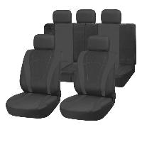 Чехлы полиэстер, салон ( 9 пр) FORWARD-4  Черный S01301129 SKYWAY
