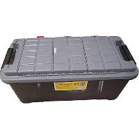 Ящик пластиковый противоударный 75L (795*360*348) 2 защелки/3 бокса под мелочь /колеса  Ekoa  EK-886