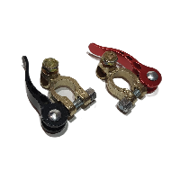 Клемма АКБ латунное покрытие, под болт, с быстросъемом, к-т (  TA-F10-A1)