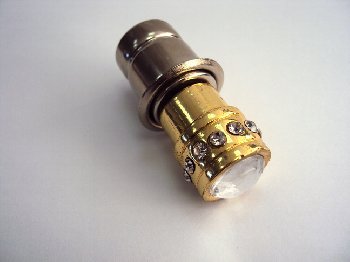 Прикуриватель декоративный золото / стразы В-832