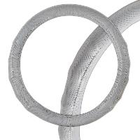 Оплетка экокожа Touch-3 Серая, размер M, шт. SKYWAY S01102154