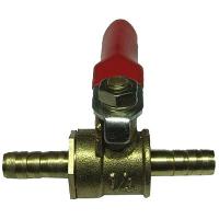 Кран металл под хомуты елочка d 6 мм прямой