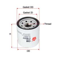 C-808 /806   SAKURA  ( C-9001/C -9002) (15208-KA050)