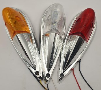 Фонарь габаритный 24V  4LED, арт SQ-C-111-24V, оранжевый (к-т 2 шт), к-т