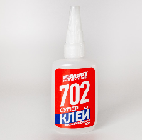 Супер-клей 702, 50 г (высокой вязкости) большой SG-702-050-RE  ABRO MASTERS  (1/100)