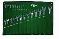 Ключи рожково-накидные ( 23 предмета) 6-32 мм, тканевый чехол, к-т   09027  SATA  