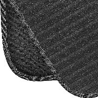 Коврики Текстиль 5 пр (п: 70*48см, с: 58*23см, з: 40*45см) Arctic-1 Черный , к-т  SKYWAY S01702038