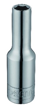 Головка торцевая 1/2" ( 6 гран) H77 мм высокая дюймовая 3/8" (9,53мм)  13201 SATA  (1/6)