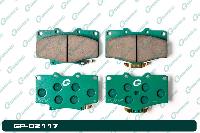 PF-1351  Колодки тормозные дисковые G-brake GP-02117 (0446535140; 0446535061)