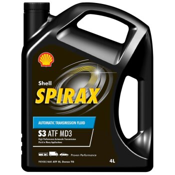Масло трансмиссионное AКПП Shell Spirax S3 ATF MD3, 4L   (1/4)   DX-3, минеральное