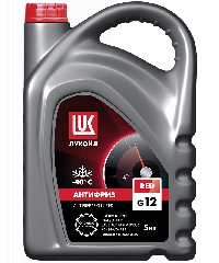 Антифриз  G-12  (красный) RED , 5кг  ЛУКОЙЛ (1/3) 