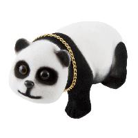 Игрушка-маятник на панель с ароматизатором Панда, черно-белый / Лимон S04201013