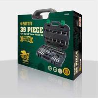 Инструмент 3/8,1/2" (39 предметов) Спецсерия юбилей 20th, кейс  09039 SATA  Выводится!