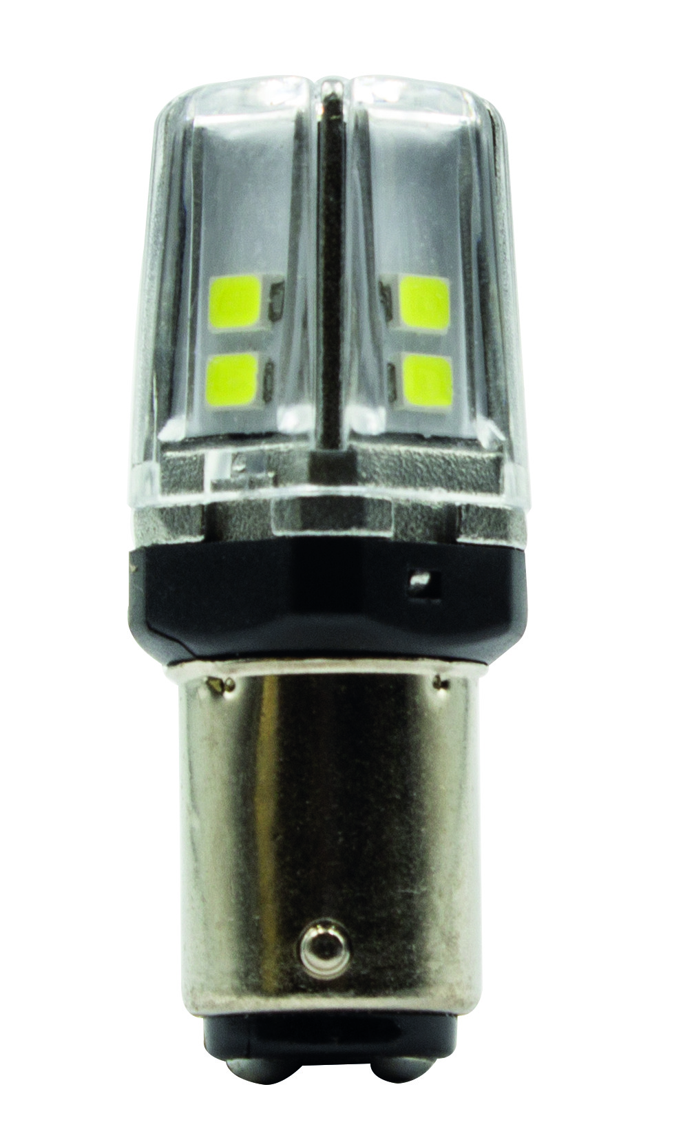 Светодиод T25/5 10V-30V WHITE 12SMD(2835) BAY15d ORIGINAL PRO (МАЯК) (10-30Т25/5-W/ORP11/2BL), к-т