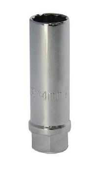 Головка свечная 3/8" (12 гран) 14мм, с резиновым держателем 12925 SATA  