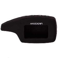 Чехол на брелок сигнализации силиконовый SCHER-KHAN Magicar 5/6, черный