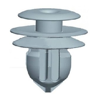 Пистон крепежный  KS-0355  (уп.100 шт)  , уп.