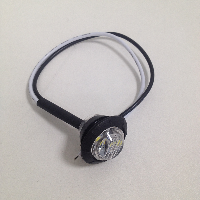 Фонарь габаритный 12/24V  3 SMD круглый D2 см водонепроницаемый, белый , шт.