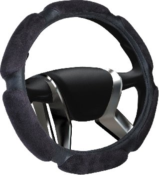 Оплетка перфокожа Sponge, L (d 39-41см) Черная, 6 подушечек замша Черная AZARD (OPL00079), шт.