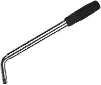Вороток Г-образный с телескопической резиновой ручкой, длина 375-500 мм  1/2"