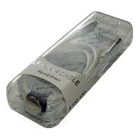 Кабель USB для зарядки iPhone, кожа белая