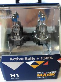 Лампа галогеновая H 1 12V 55W P14.5s Active Rally +150% (72120AR+150) 2шт, к-т Маяк