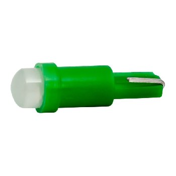 Светодиод T 5 12V GREEN COB  W2.0*4.6D (Avs-12T5-G/COB), шт    Автосвет
