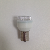 Светодиод T25 12V WHITE  9LED BA15s (МАЯК) (12T25-W/9LED)