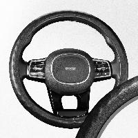 Оплетка экокожа Top-10 M (37-39 см) Черная S01102494  SKYWAY 