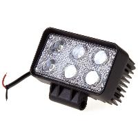 Фара светодиодная  110* 75* 40мм (6 диодов) 12V/24V, 18W, Ближний свет, шт. SKYWAY S07201036 (1/20)