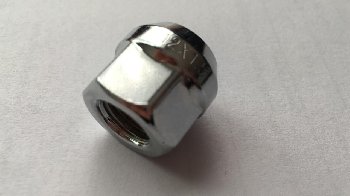 Гайка открытая TOYOTA 12*1.5, H25мм, ключ 19мм  (уп. 20шт)
