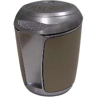 Пепельница-стакан пластик, синяя подсветка крышки, MersedesBenz, бежевая,  HP293 BE