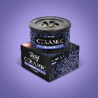 Ароматизатор на панель керамика банка металл Черный лед, TC-73 Tensy (уп.40шт)