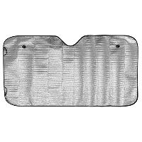 Шторка солнцезащитная зеркальная на лобовое стекло 150*80 см (фольга, грузовые авто) S01204003 (1/50