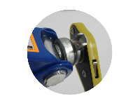 Домкрат ромбовидный винтовой 2т, рукоятка с трещеткой, TM-112C