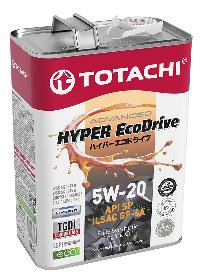 Масло моторное TOTACHI HyperEcodrive 5w20 SP/RC/ILSAC GF-6A (4 л) синт бенз (1/6)