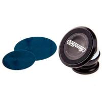 Держатель телефона магнитный, на панель, металл круглый, разборный, Черный-хром SKYWAY S00303008