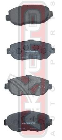 PF-1231 Тормозные колодки Akyoto AKD-1324  T.Mark 2/ Blit  GX110/JZX110  00-04  FR