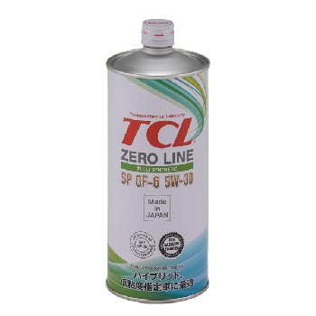 Масло моторное TCL Zero Line Fully Synth, Fuel Economy, SP, GF-6, 5W30, 1л (1/12) Синтетика 