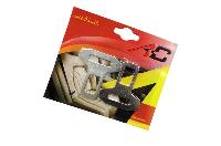 Заглушка ремня безопасности металлическая STC-B09J  (к-т 2 шт.), к-т