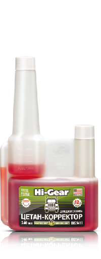 Присадка в топливо Цетан-корректор with SMT², 240 ml Hi-Gear HG 3411 (уп.12 шт.)