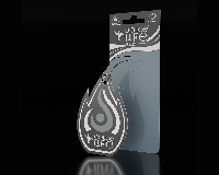 Ароматизатор подвесной пластина Flame Черный лед TA-55, Dolce Life (уп.50шт)