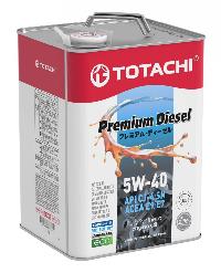 Масло моторное TOTACHI PremiumDiesel CJ-4/SM  5W40 ( 6 л.) Low SAPS синт диз (уп.3 шт.)