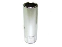 Головка свечная 3/8" ( 6 гран) 21мм, с резиновым держателем  12916 SATA   (1/6)