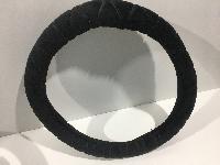 Оплетка плюш, орнамент M (37-39 см), Черная  