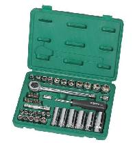 Инструменты 1/4,3/8" ( 44 предмета) кейс, к-т 09527  SATA 