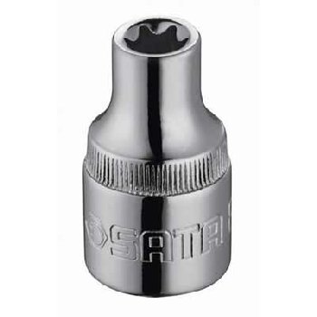 Головка торцевая 1/2" внутренний TORX E18 H38мм, шт  13705 SATA  (1/6)