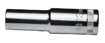 Головка торцевая 1/2" (12 гран) H77мм высокая (звездочка) 12 мм  13812 SATA (1/6)