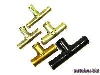 Трубка соединительная металл тройник д.20*20*20 мм (90*) 