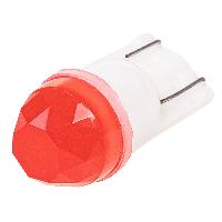 Светодиод T10 12V RED  1SMD диод (керамика 3D) Красный SKYWAY S08201447, (к-т 2шт.)